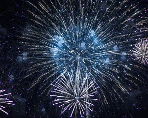 Abschlussfeuerwerk der Firma Kürbs